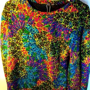 M Zara multicoloured floral top